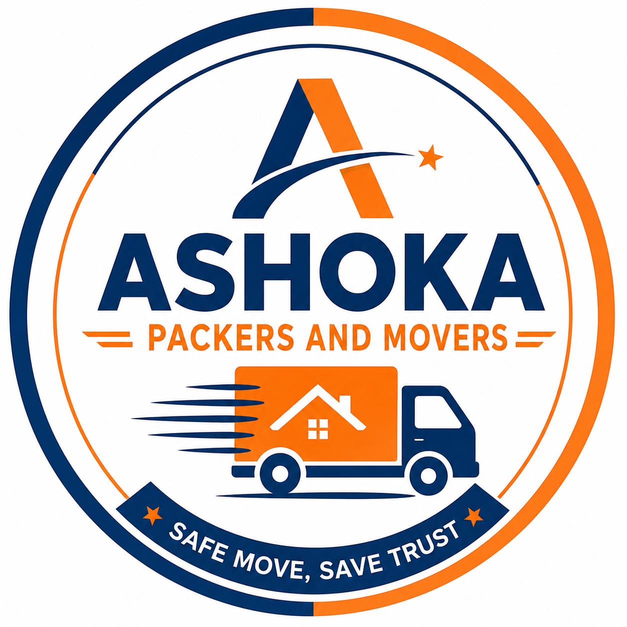 Ashoka Packers And Movers Logo